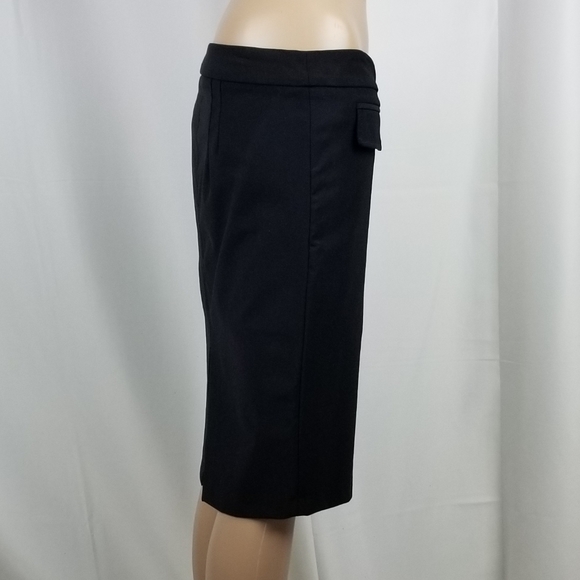Celyn B. Black Low Rise Pencil Skirt size 44 - Picture 5 of 12